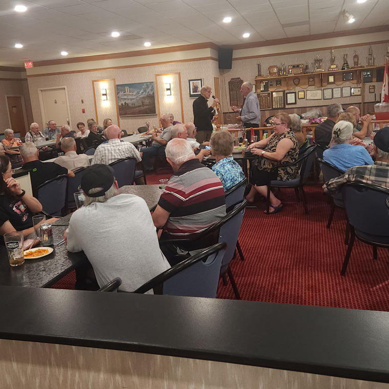 Image of the Club Room in use